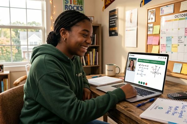 Personalized ACT tutoring session with expert tutor