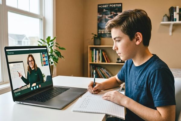 Student developing critical thinking skills with CLT10 tutoring