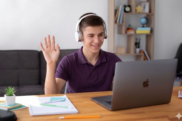 student learning HiSET concepts through personalized tutoring