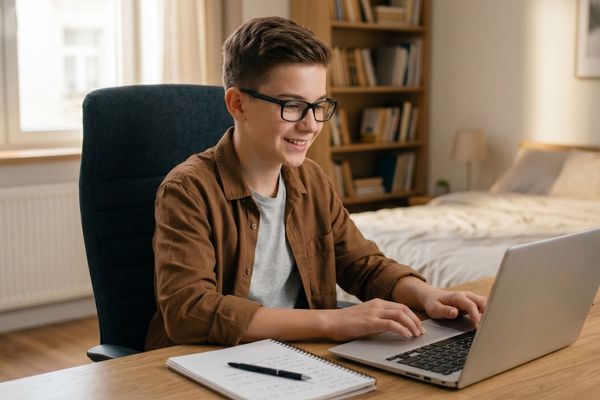 Student improving TerraNova 3 scores through personalized tutoring
