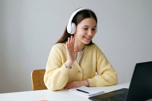 Student improving reading and math skills through FastBridge tutoring
