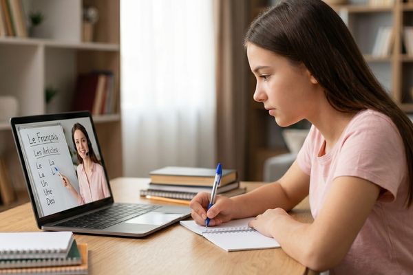 Student improving ACT Aspire reading and writing skills through tutoring