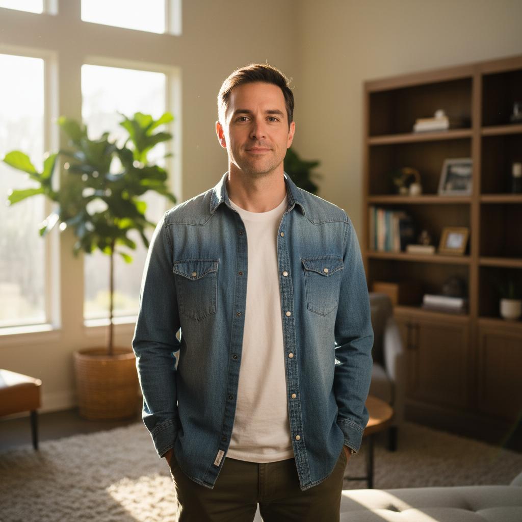 Christopher Moore sharing his teen math confident with Tutree