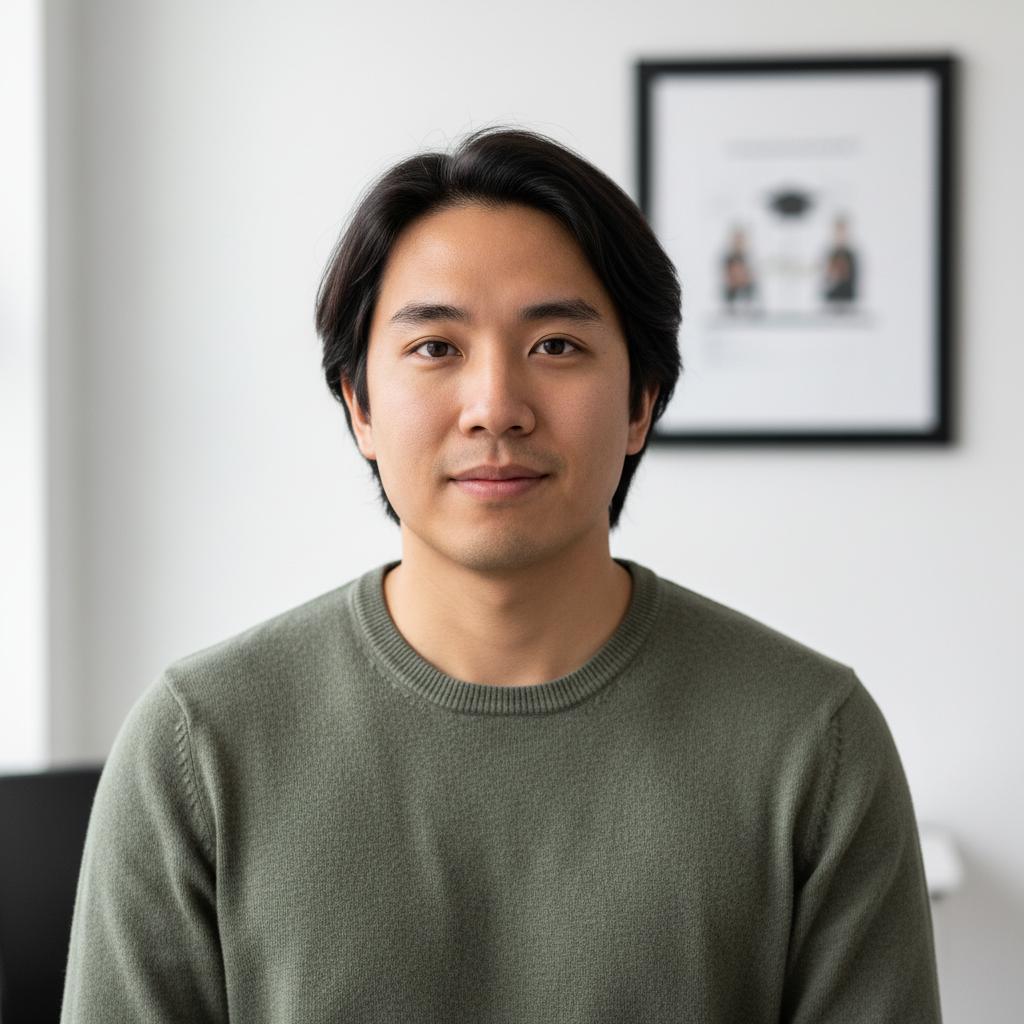 Jonathan Lee sharing his son math understanding with Tutree