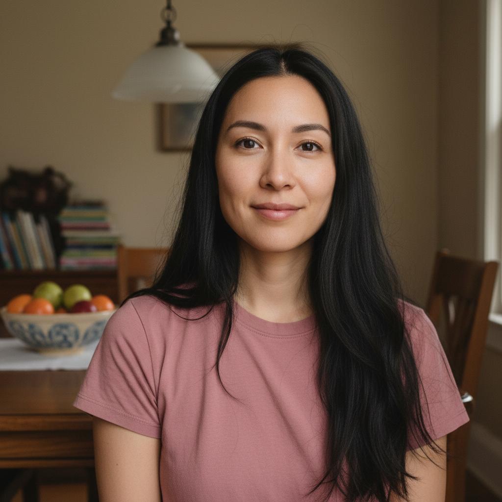 Rebecca Collins sharing her daughter math problem solving with Tutree