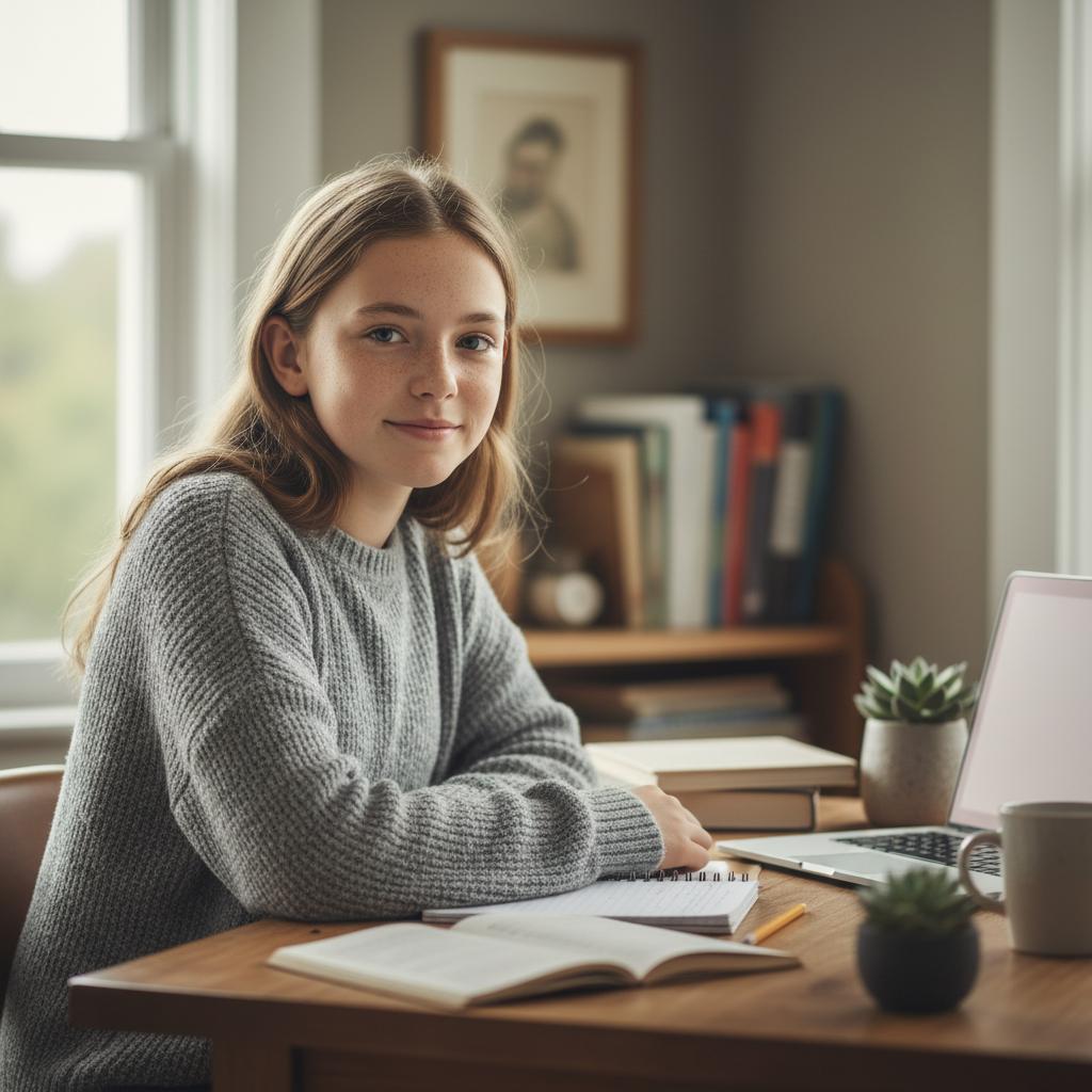 Student preparing early for CLT10 success with Tutree tutoring