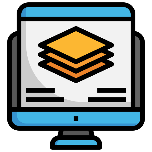 Student creating a full-stack web application.