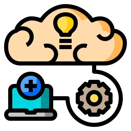 Student developing a machine learning application.