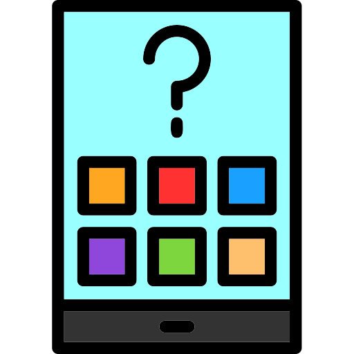 Student building a quiz app.