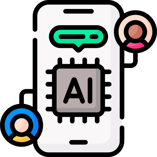 Student creating an AI-powered mobile app.