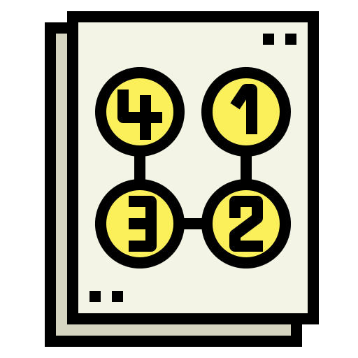 Student learning number patterns.