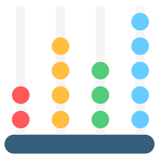 Student practicing probability and series