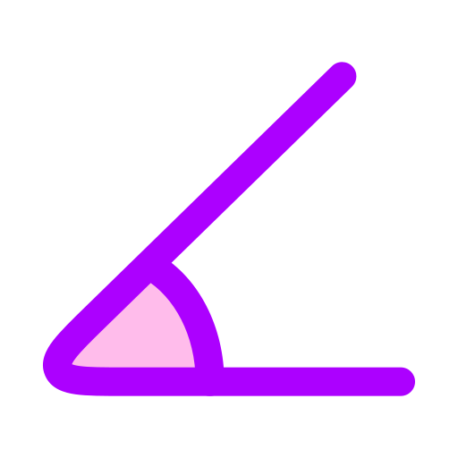 Student practicing lines and angles