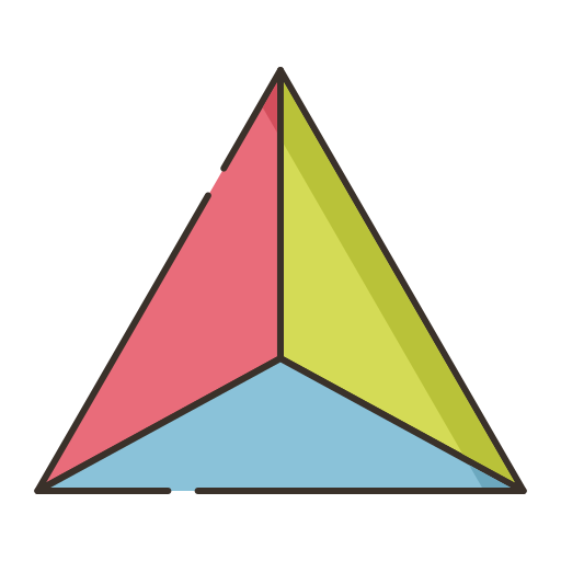 Student studying triangle geometry